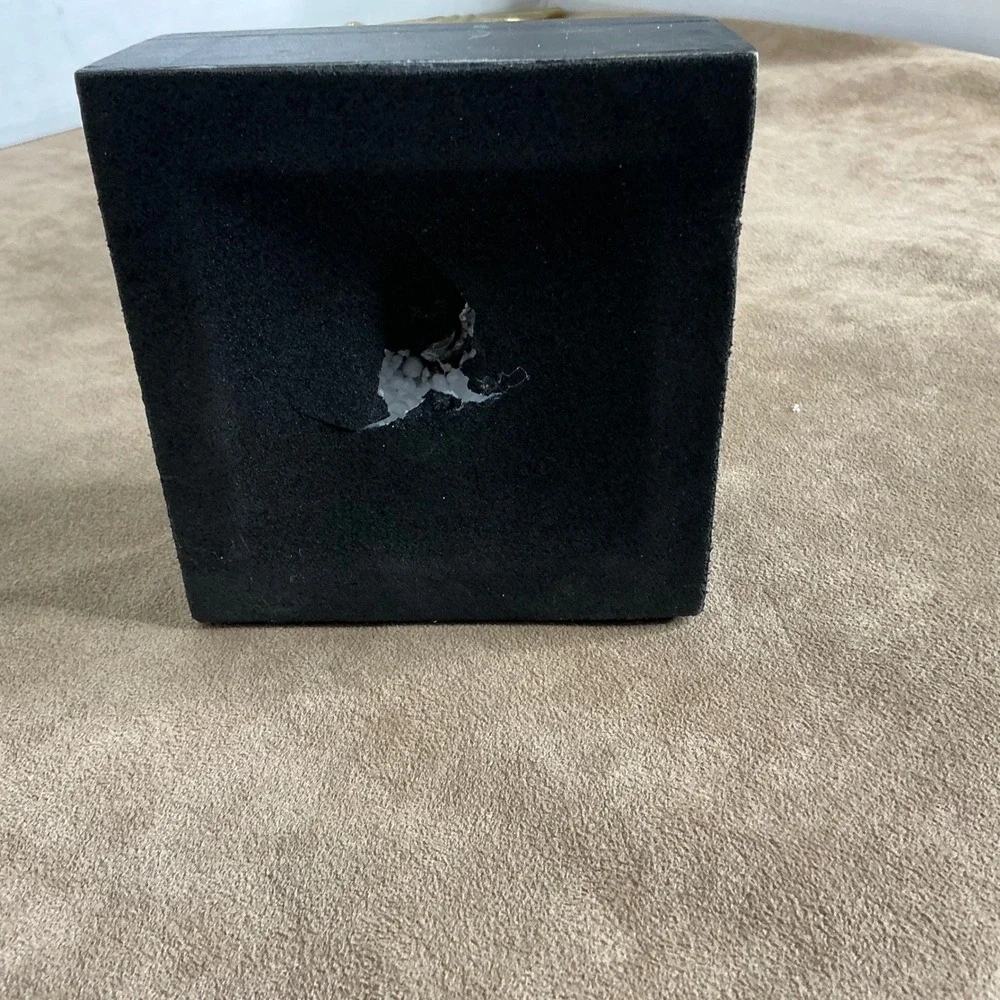 Vintage Brass Bird Sculpture on Black Base Mid Century‎ Modern Decor